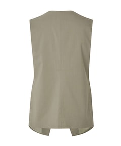 Dames gilet groen