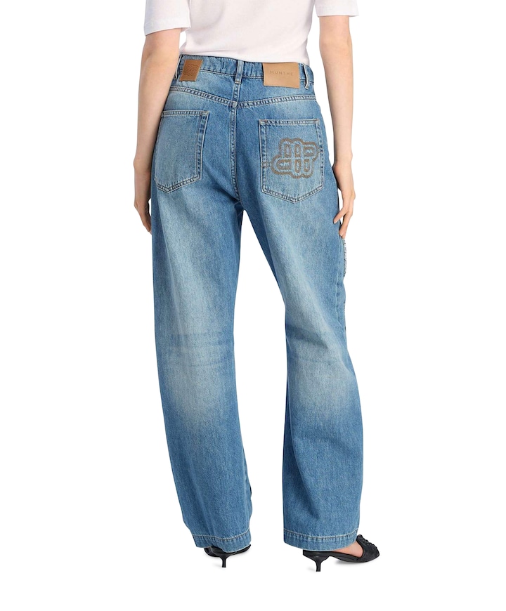 Bimo dames jeans blauw