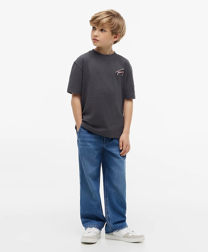 Jongens T-shirt zwart