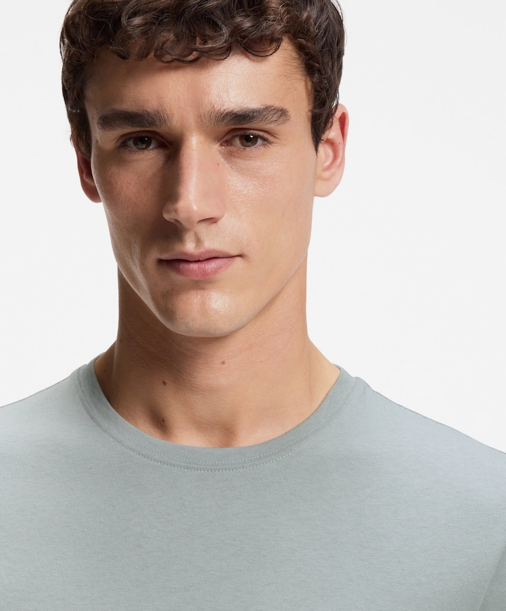 Heren T-shirt grijs