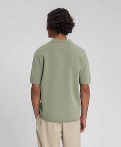 Heren polo groen