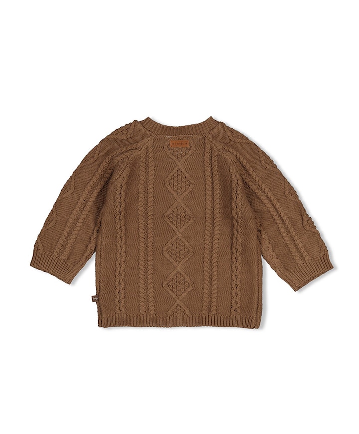 Uniseks vest bruin