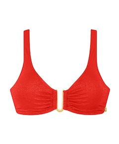 Dames bikinitop rood