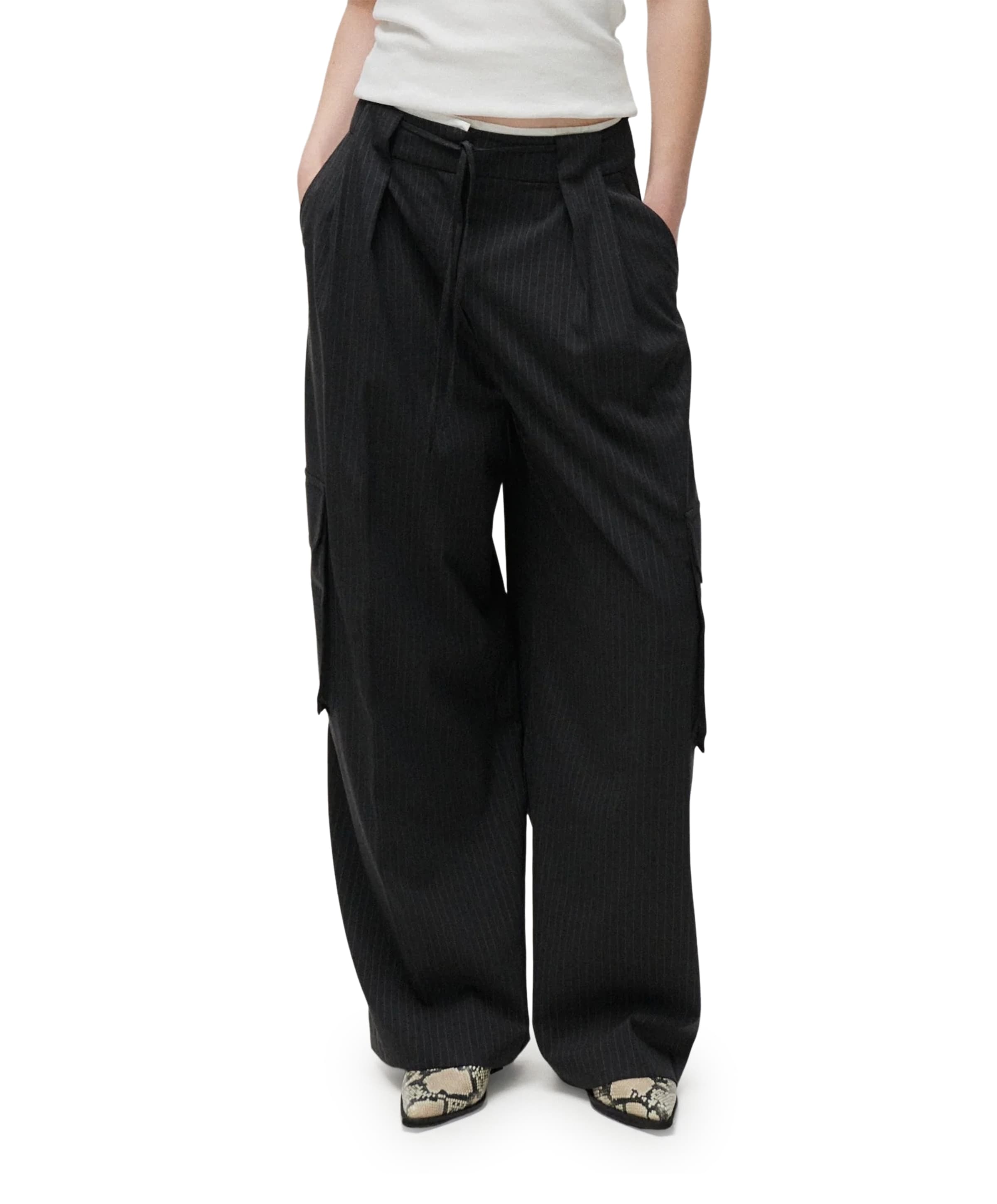 2ND Orenia dames pantalon grijs
