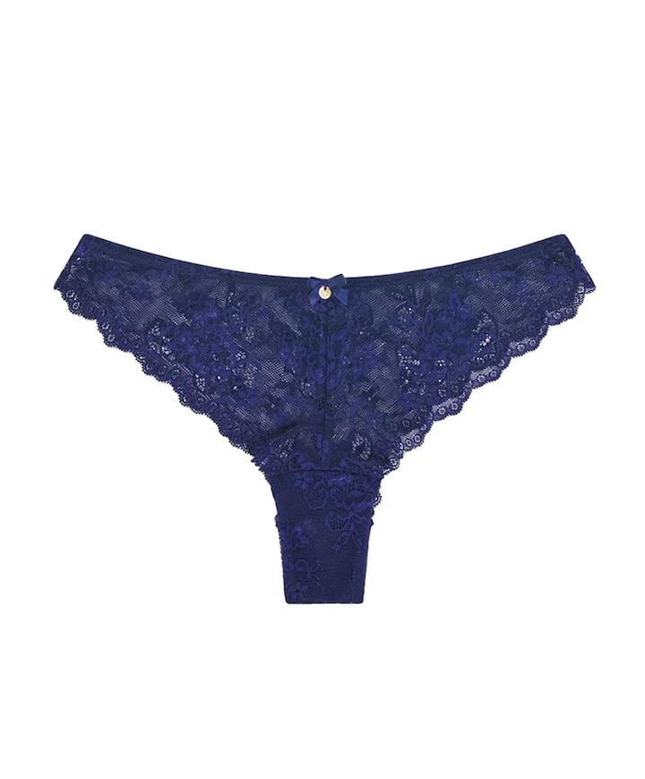 Dames string blauw