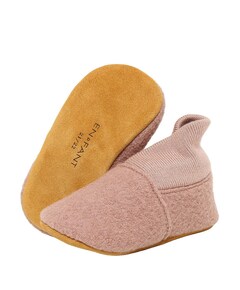 Wool Rib uniseks pantoffels  roze
