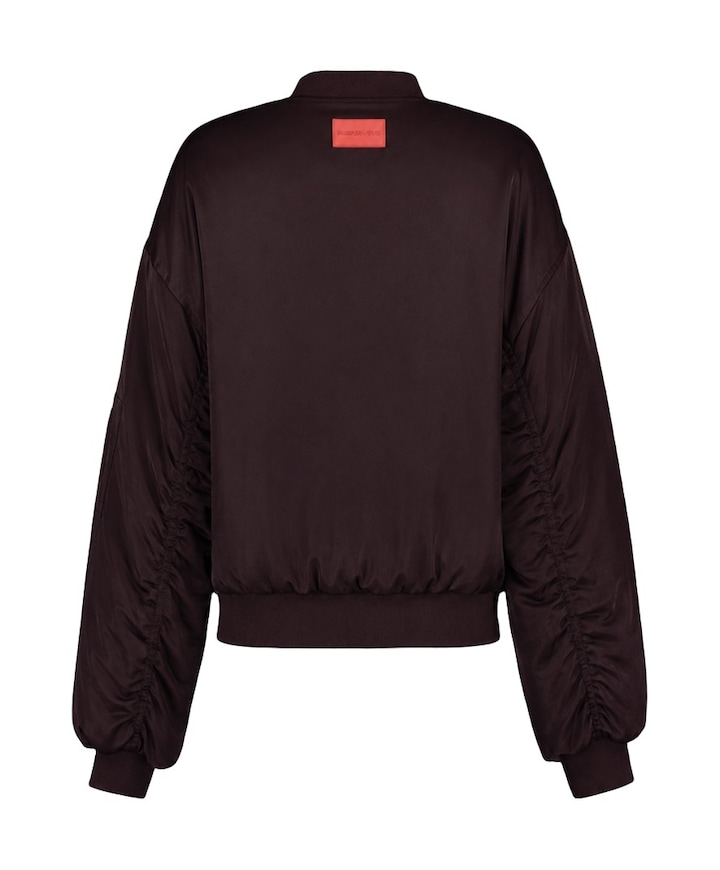 Dames jas bordeaux