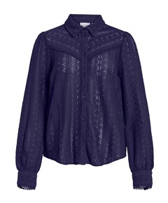 Dames blouse blauw