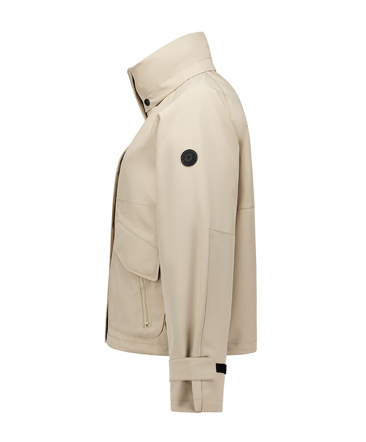 Dames jas beige