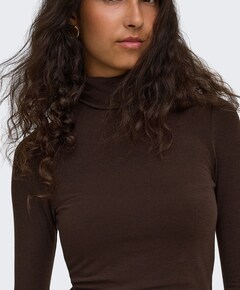 Dames longsleeve zwart