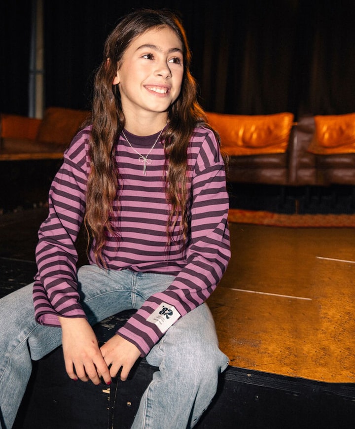 Meisjes longsleeve roze