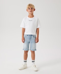 NKMTHEO DNMCLAS LONG NOOS jongens korte broek blauw