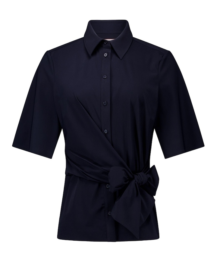 Dames blouse blauw