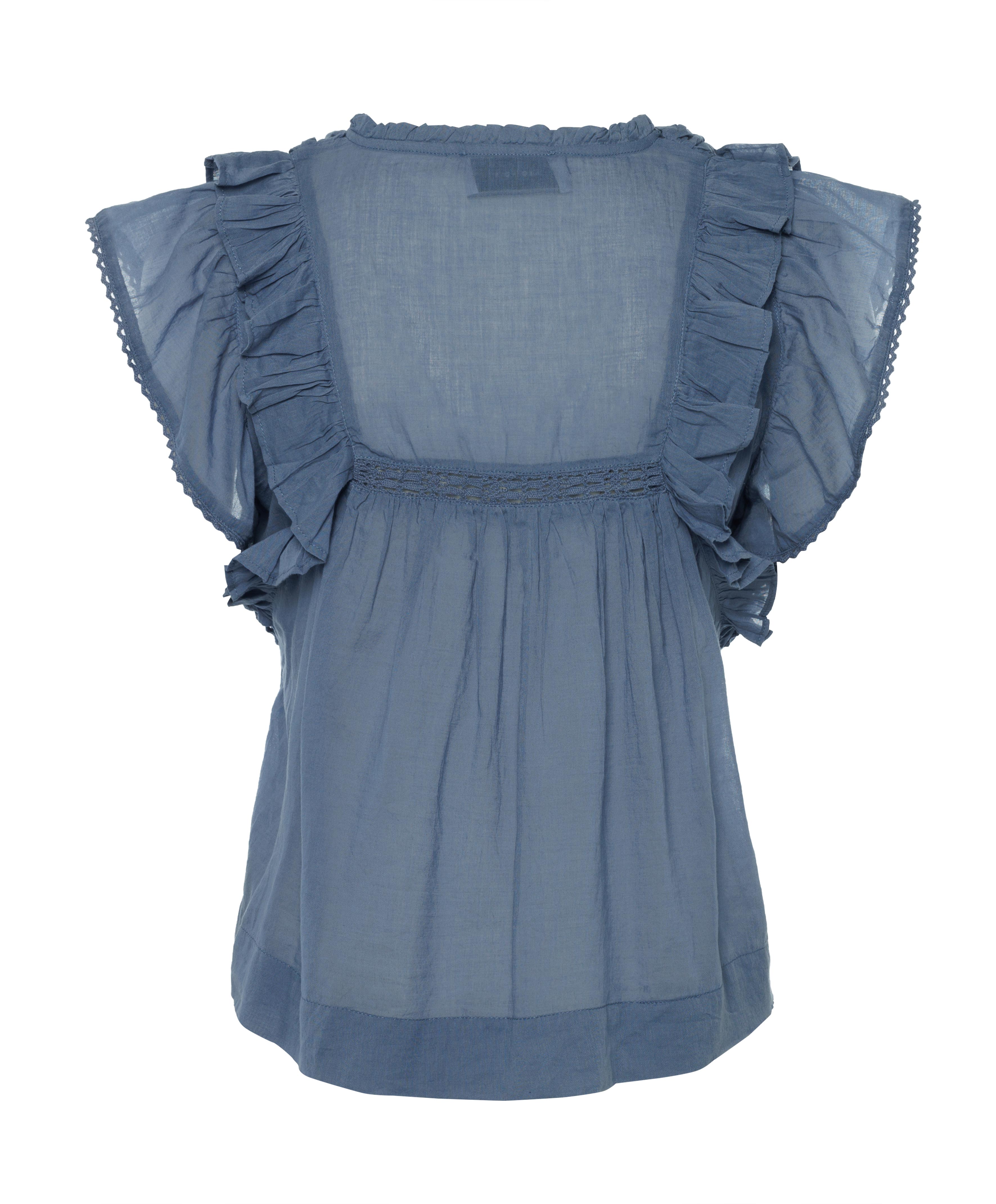 Top blauw