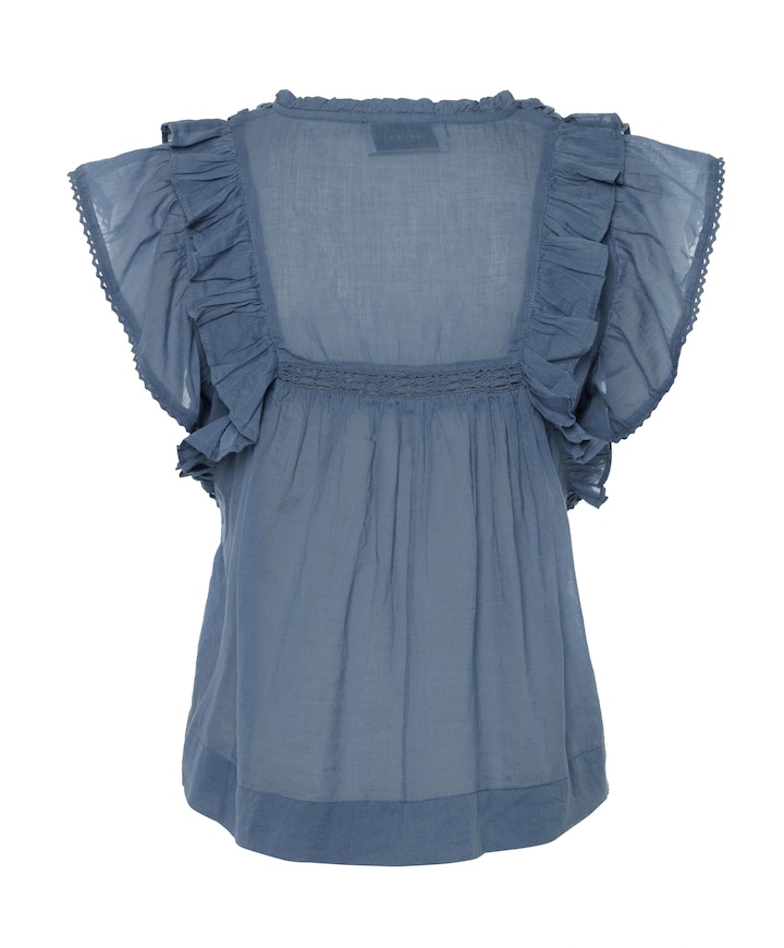 Top blauw