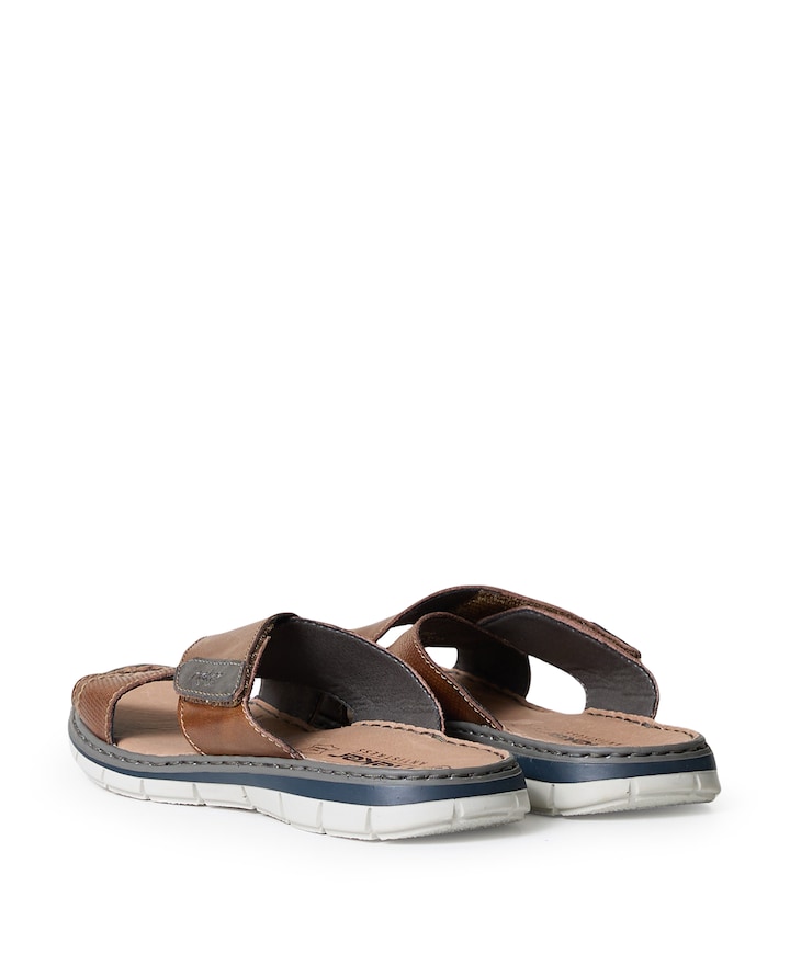 heren slippers bruin