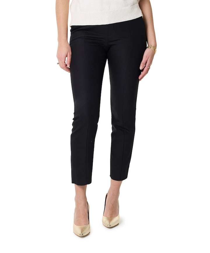 JV KRIS fitted pants zwart