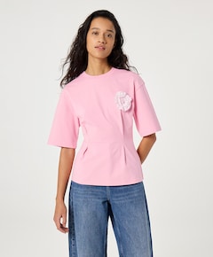 Dames T-shirt roze
