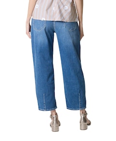 7/8 dames jeans blauw