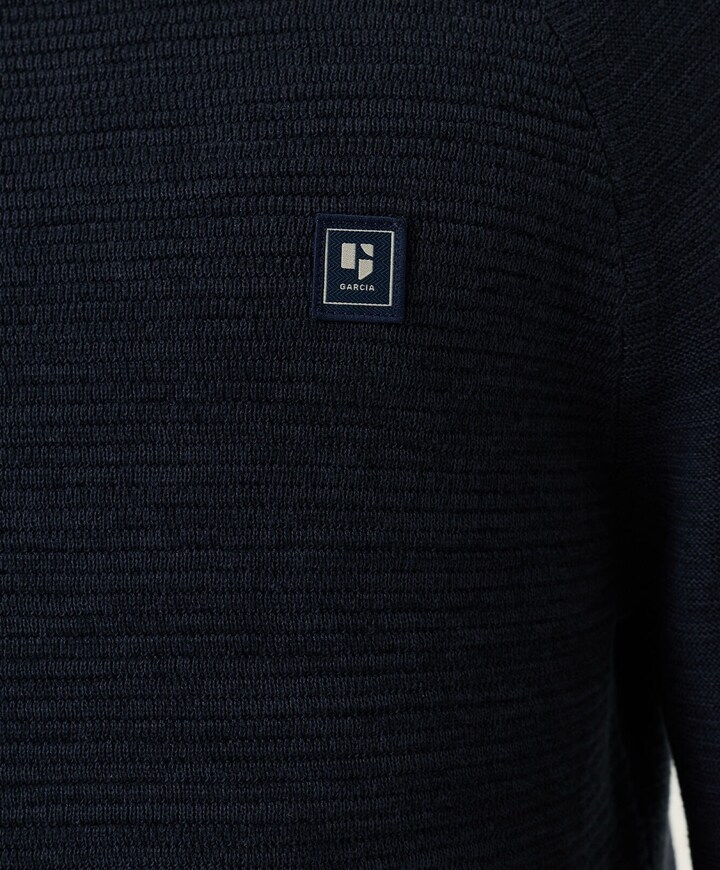 Heren trui blauw