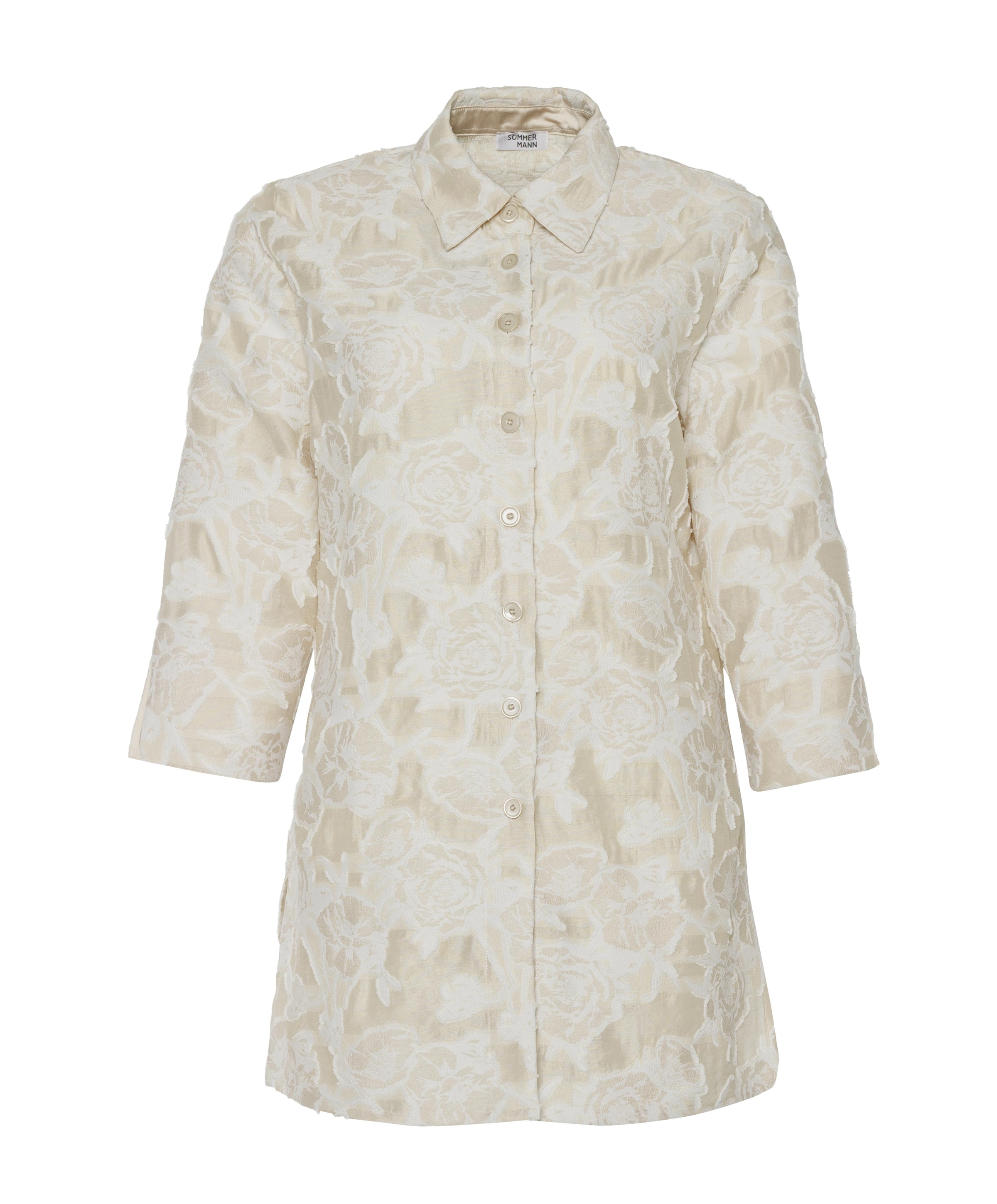 Dames blouse beige