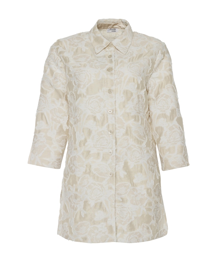 Dames blouse beige
