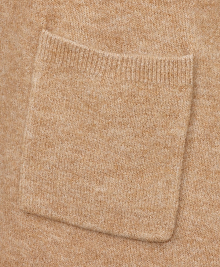 Dames vest beige