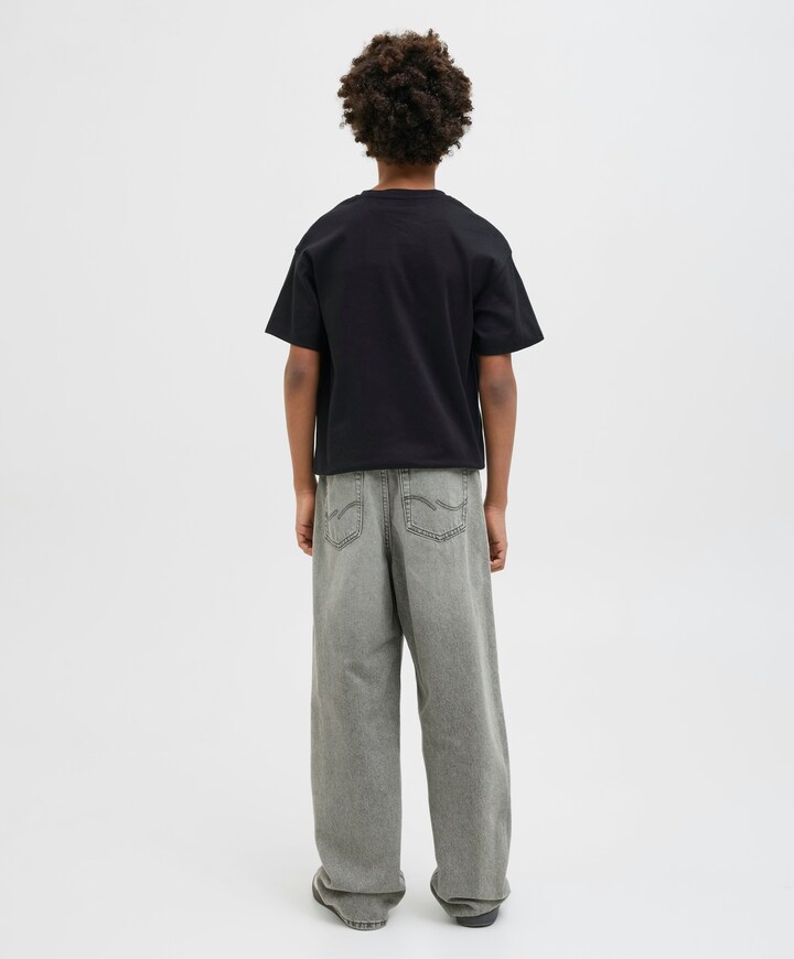 JJIALEX JJORIGINAL AKM 554 NOOS JNR jongens jeans grijs