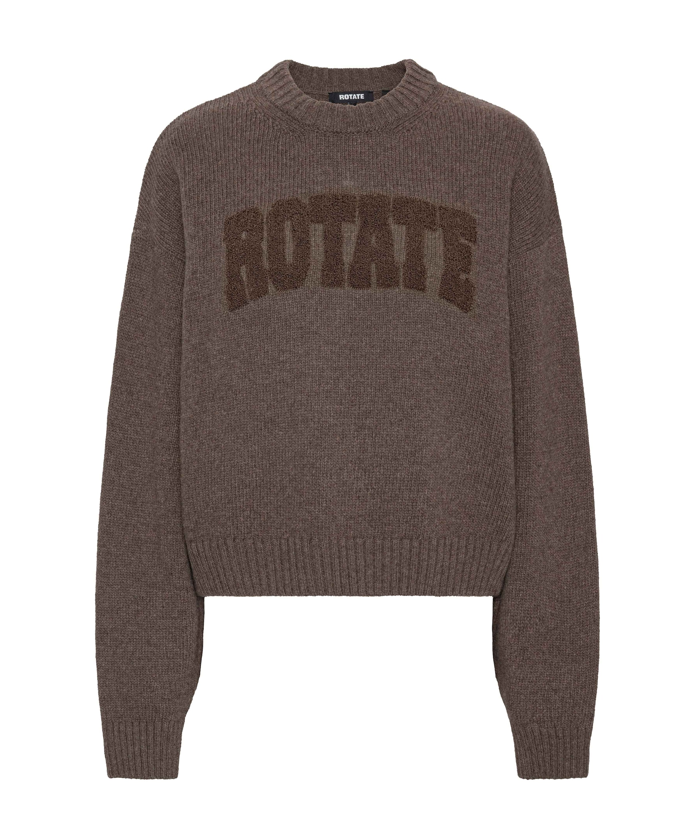 Dames sweater bruin