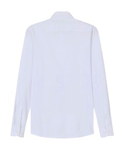 Heren overhemd lange mouw wit