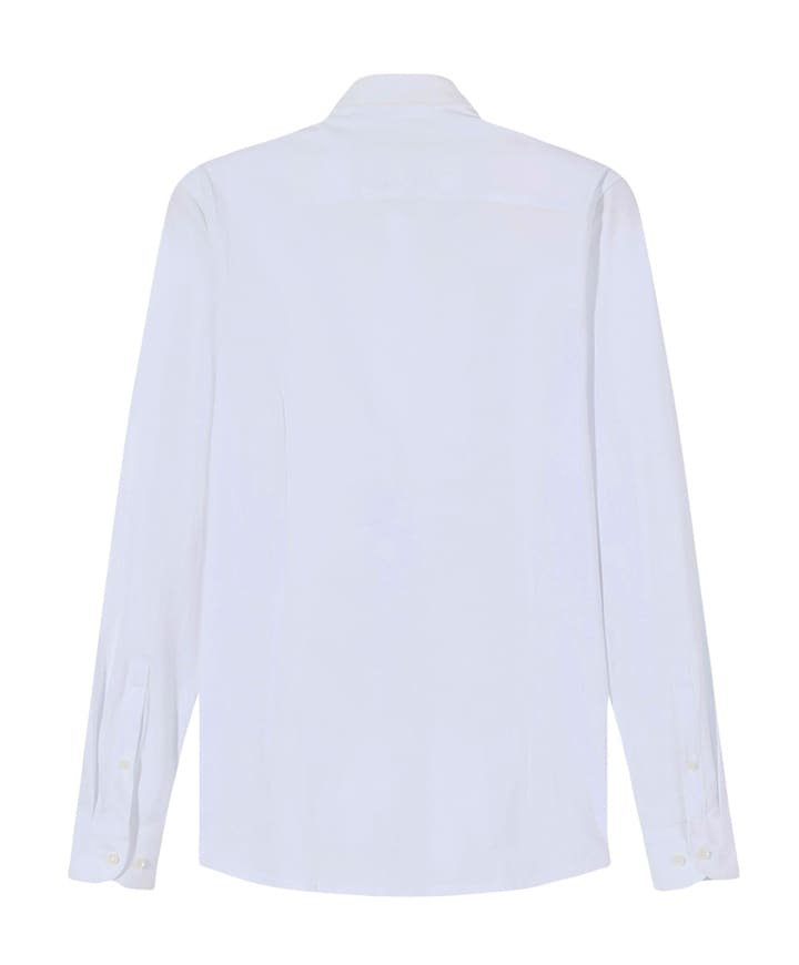 Heren overhemd lange mouw wit