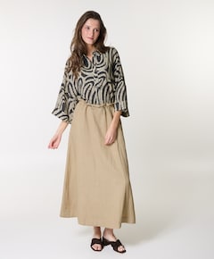 Dames rok beige