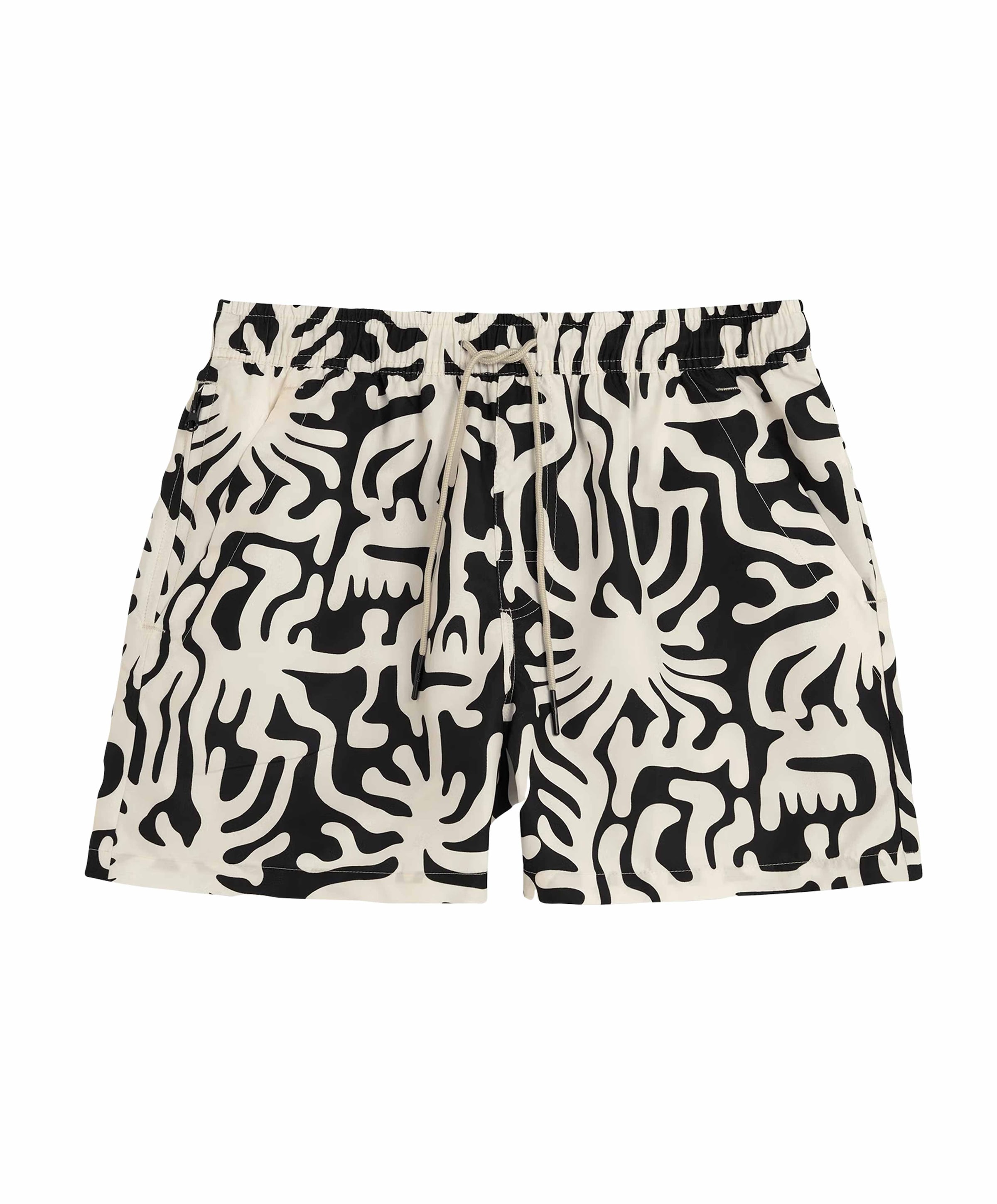 Loefy swim shorts heren zwembroek zwart