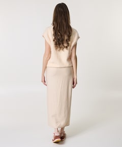 Dames rok beige