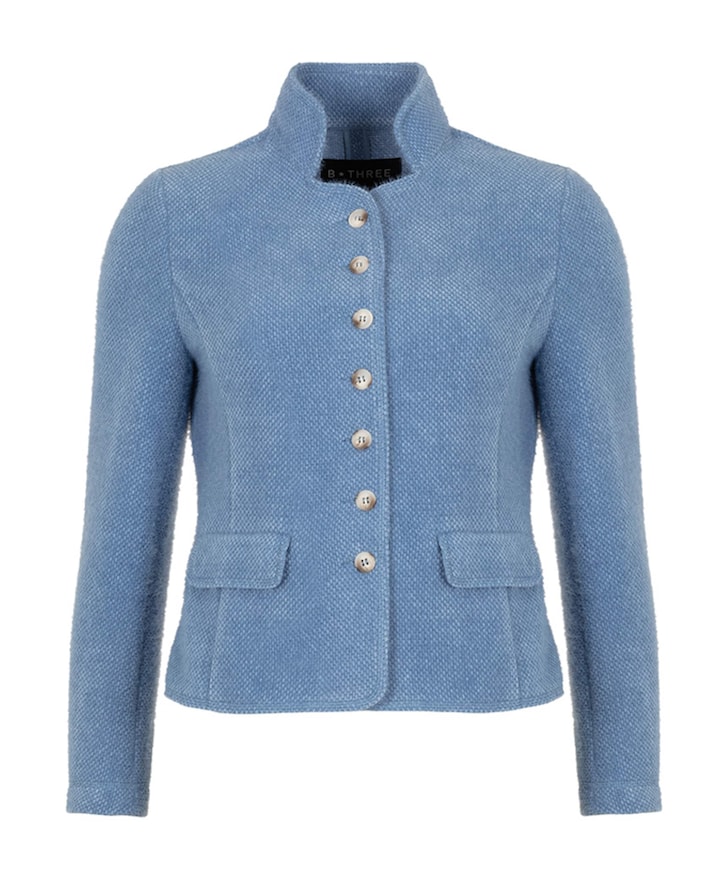 Dames jas blauw