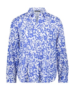 Dames blouse blauw
