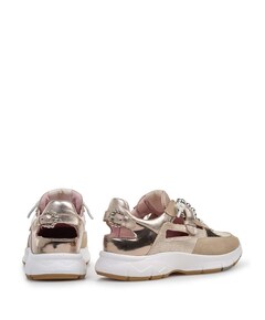 dames sneakers beige