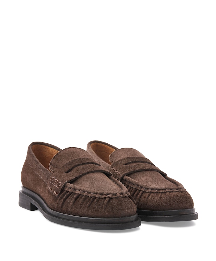 Fae Sarah dames loafers bruin