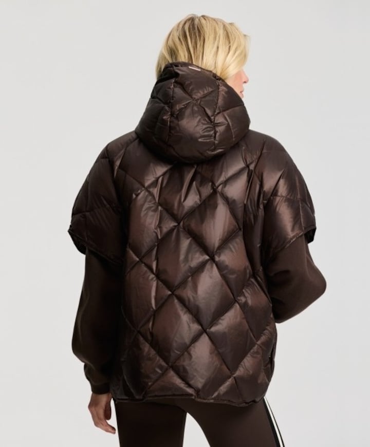 Dames bodywarmer bruin