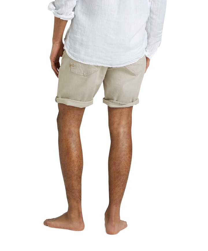 RIDGE SHORT C 032 heren jeans grijs