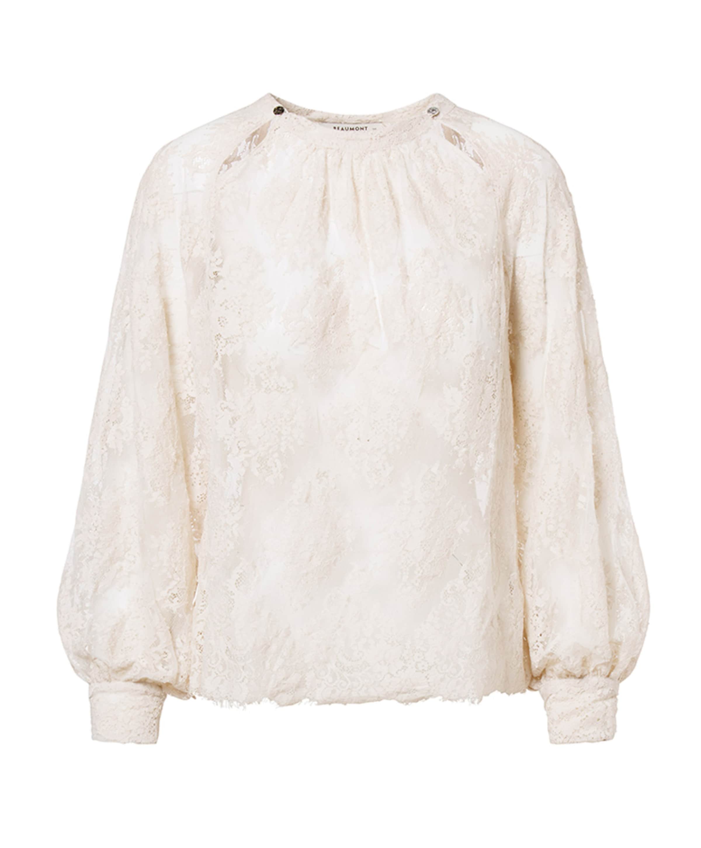 Dames blouse beige