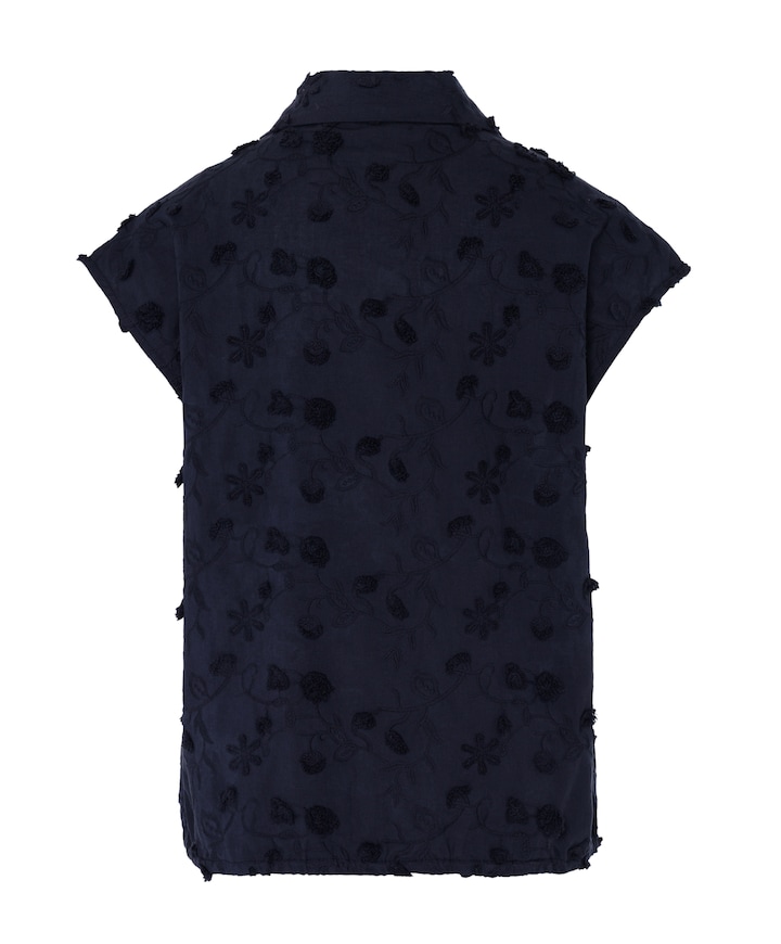 Dames blouse blauw