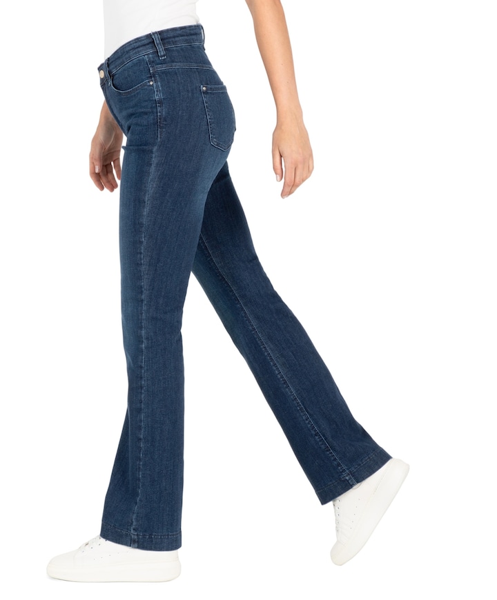DREAM WIDE dames jeans blauw