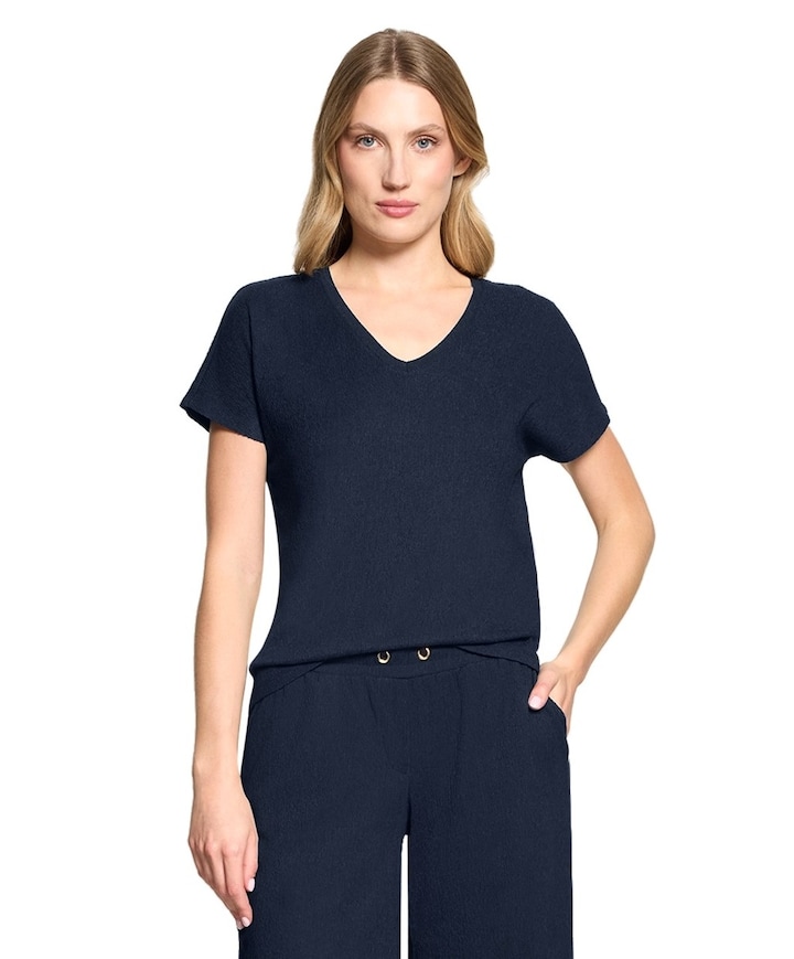 Dames T-shirt blauw