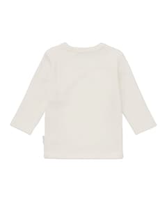 Uniseks longsleeve ecru