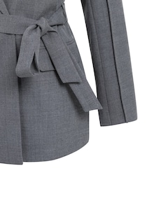 Dames blazer grijs