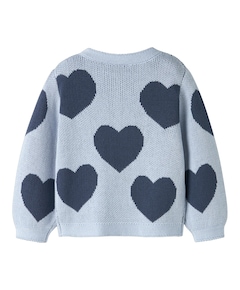 Meisjes vest blauw