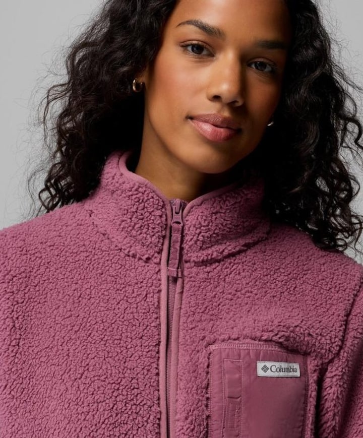 Dames vest roze