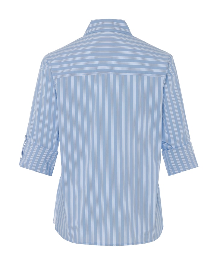 Dames blouse blauw