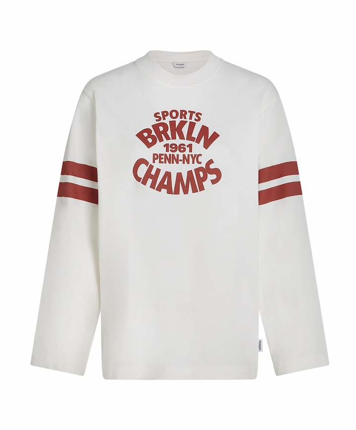 Dames longsleeve ecru